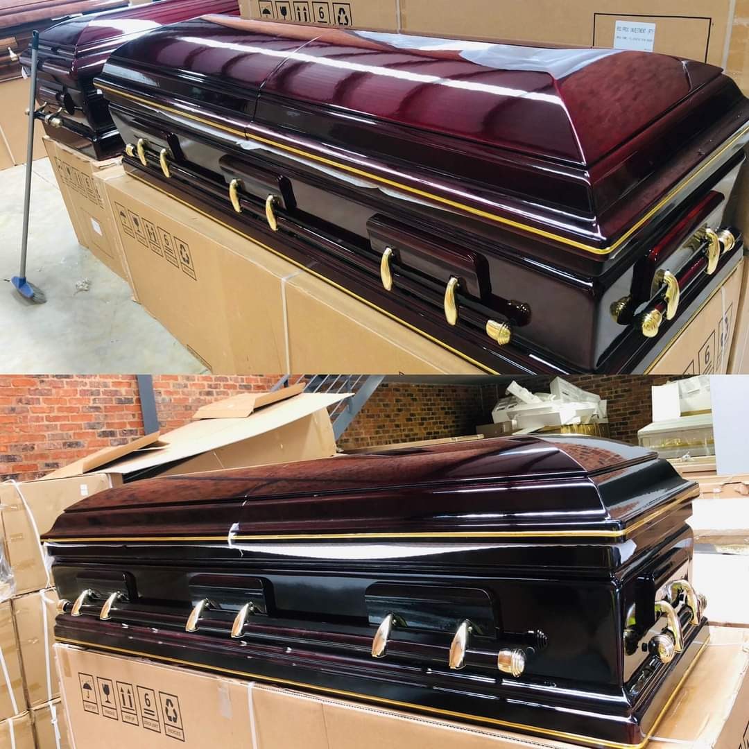 Coffin options available to discuss with the team